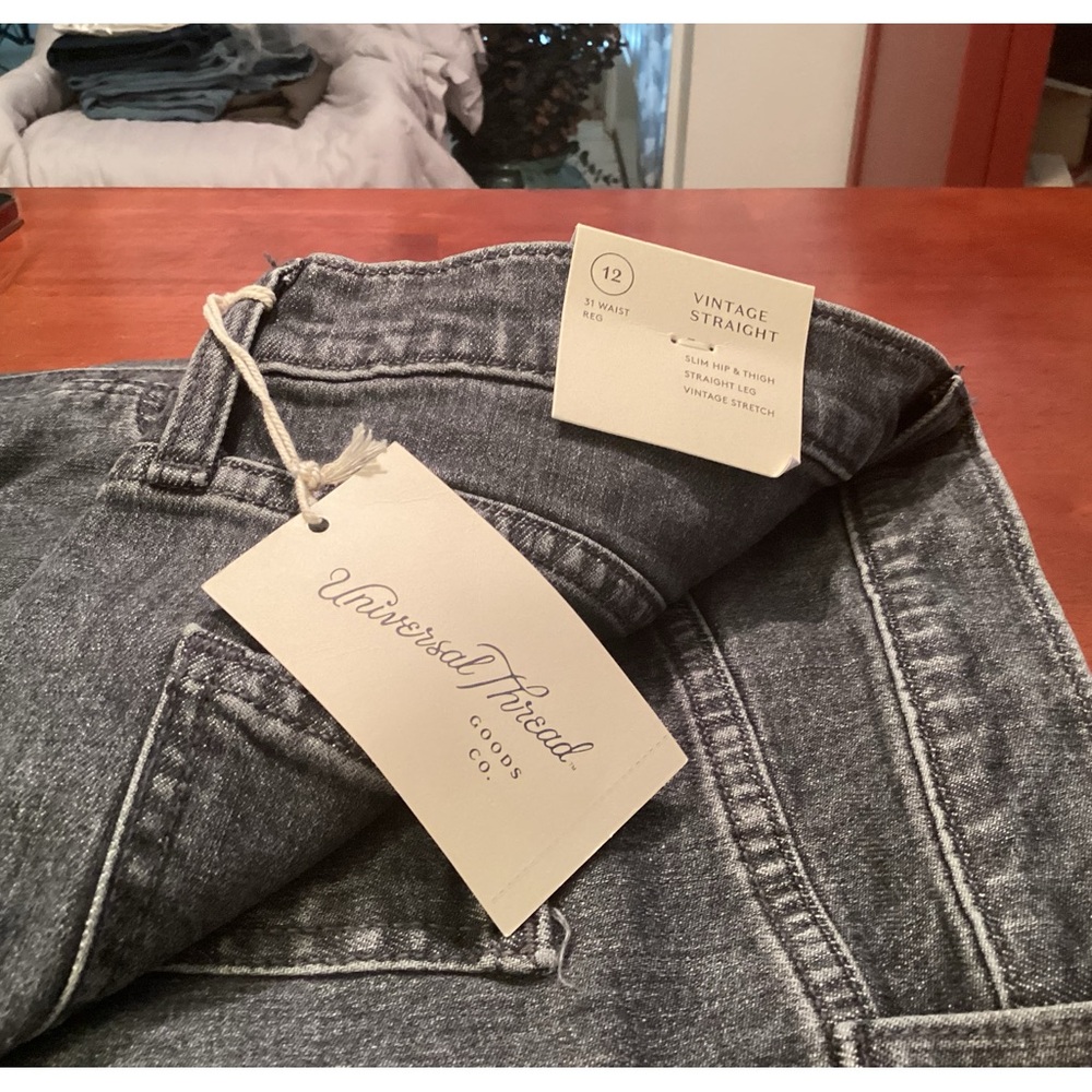 Universal Thread Goods Co. Black Wash Jeans - Picture 2 of 9